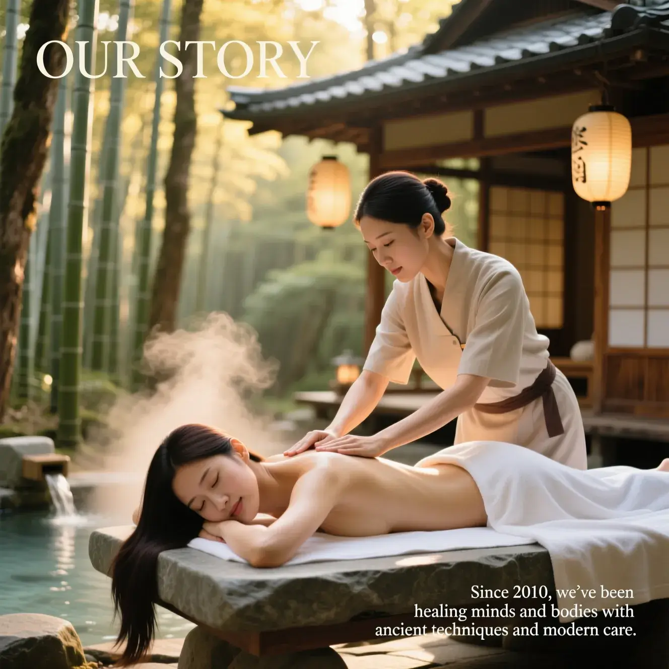 Bliss Massage spa interior